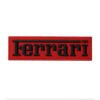 Ferrari Red Iron on Embroidery Patches