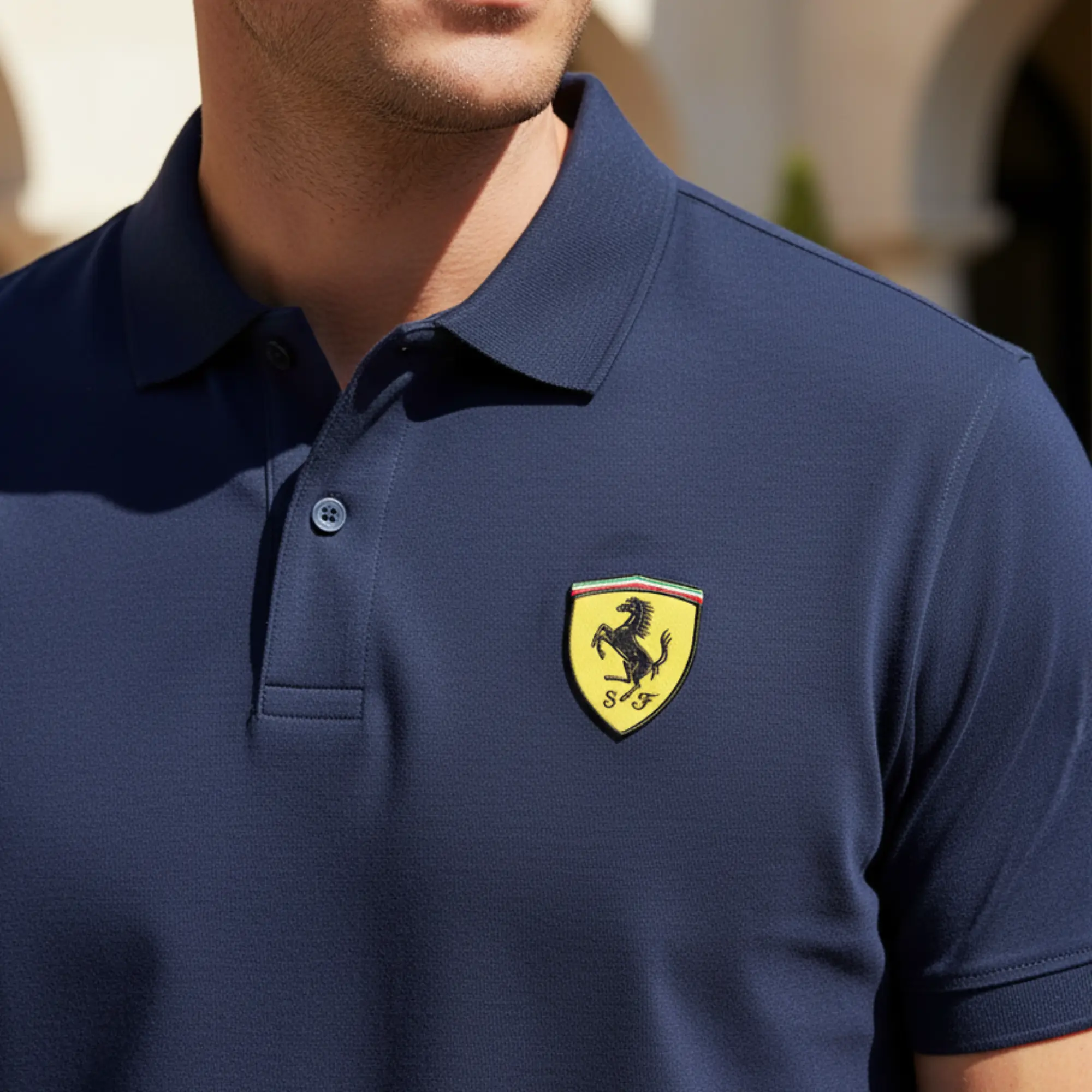 Ferrari Logo Patch For Chest