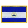 Nicaragua Country Flag Embroidered Iron-on Patch