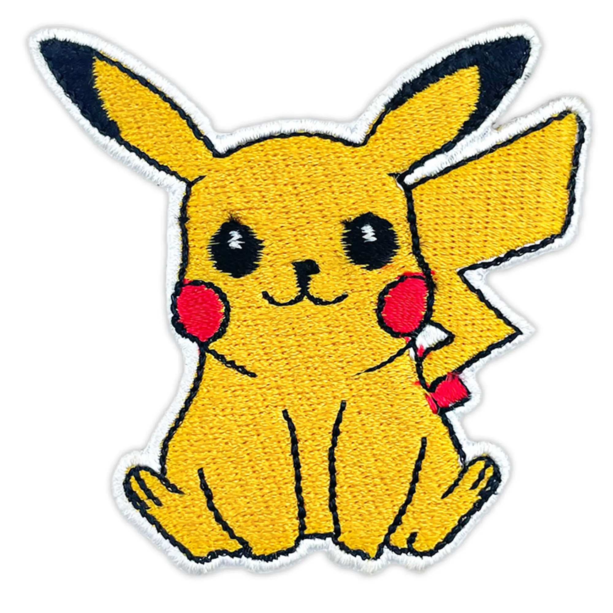 Pikachu Embroidered Iron-on Patch