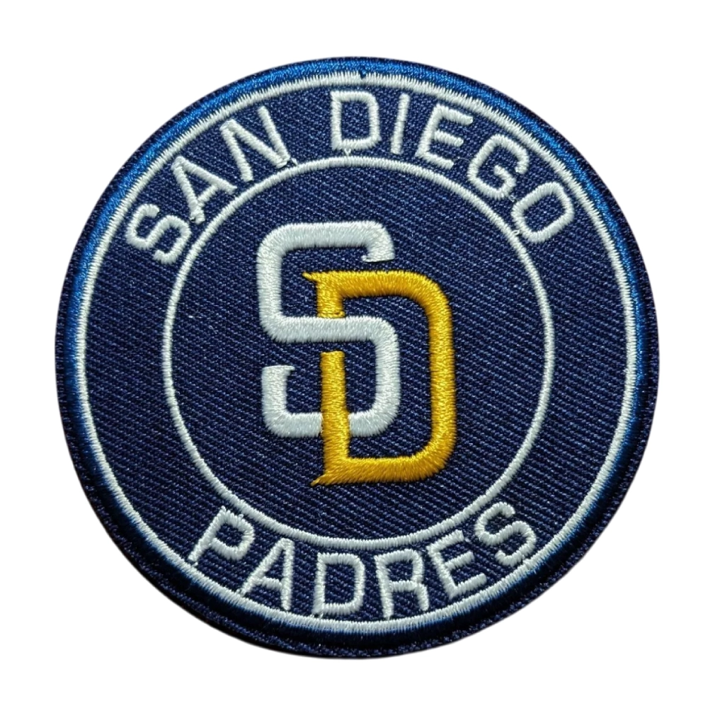 San Diego Padres Round Vintage Embroidered Patch