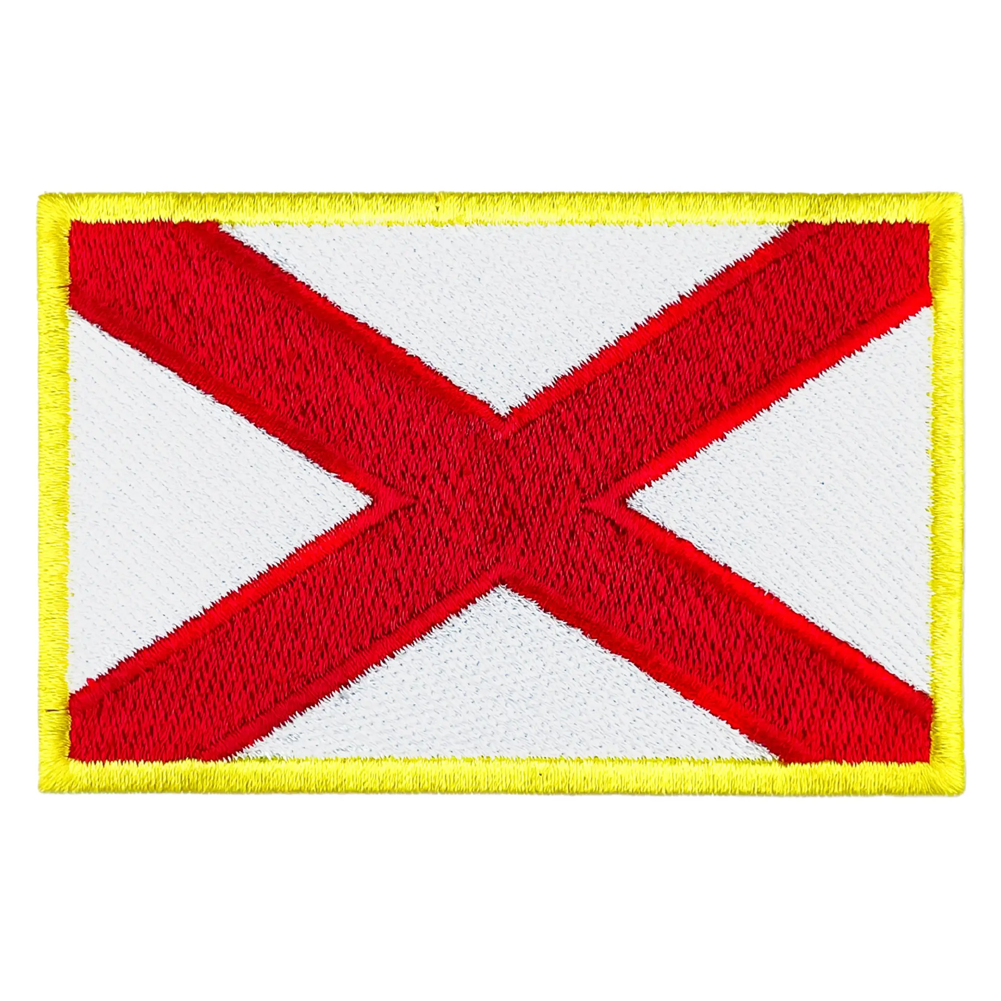 Alabama State Flag Embroidered Iron-on Patch
