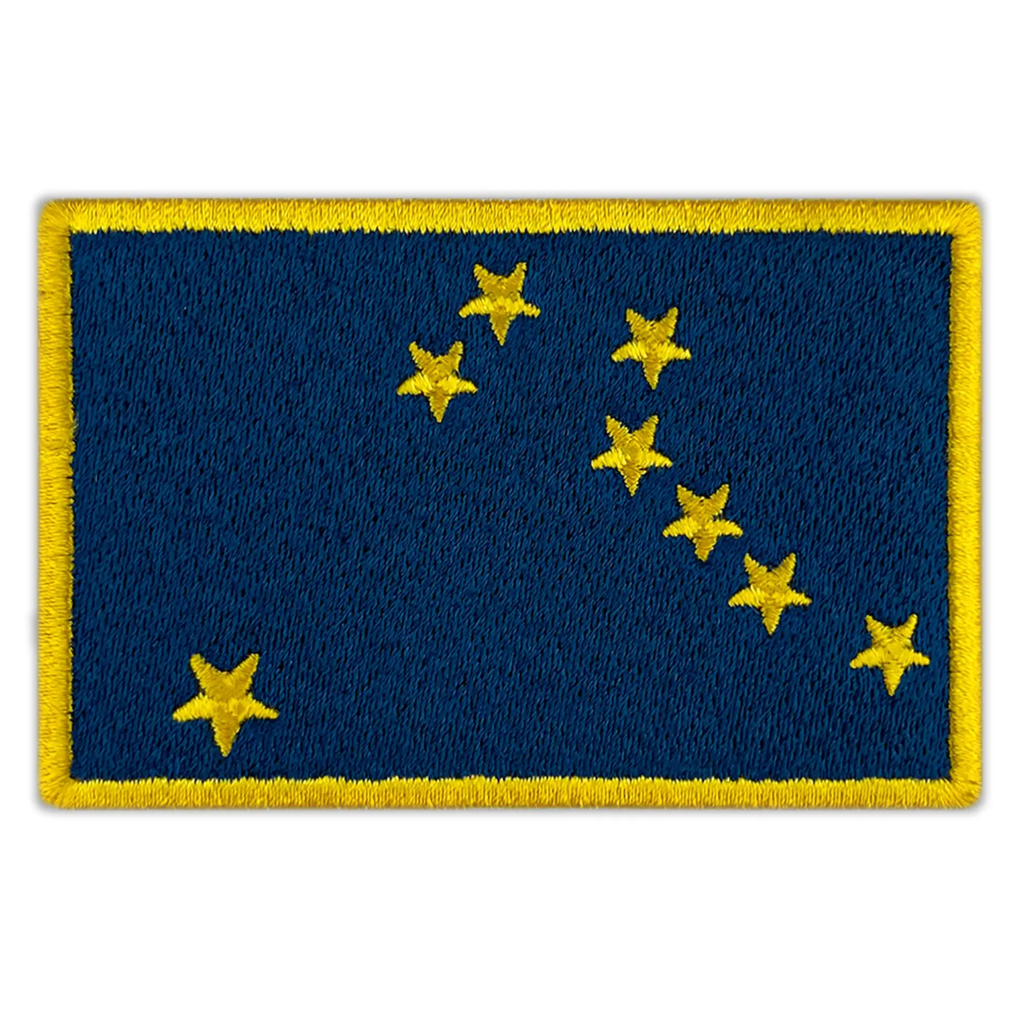 Alaska State Flag Embroidered Iron-on Patch