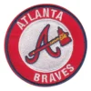 Atlanta Braves Round Logo Iron-on Patch