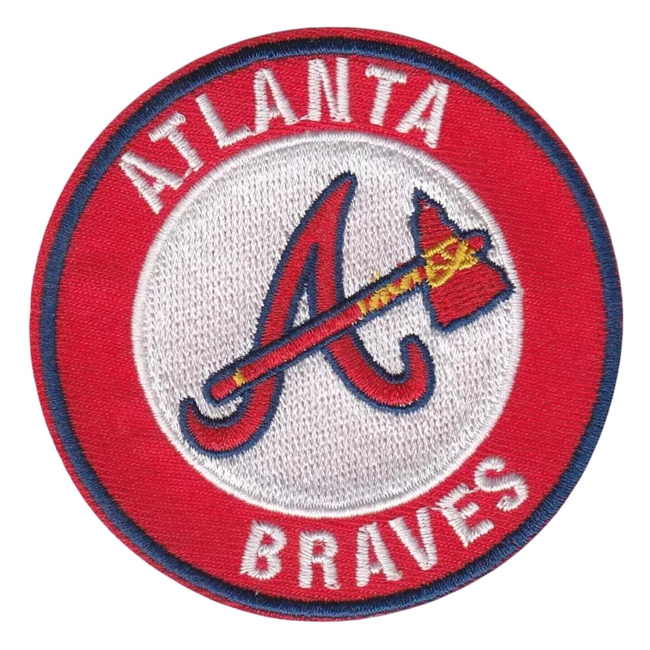 Atlanta Braves Round Logo Iron-on Patch
