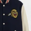 Atlanta braves mlb vintage chief mascot jacket patch