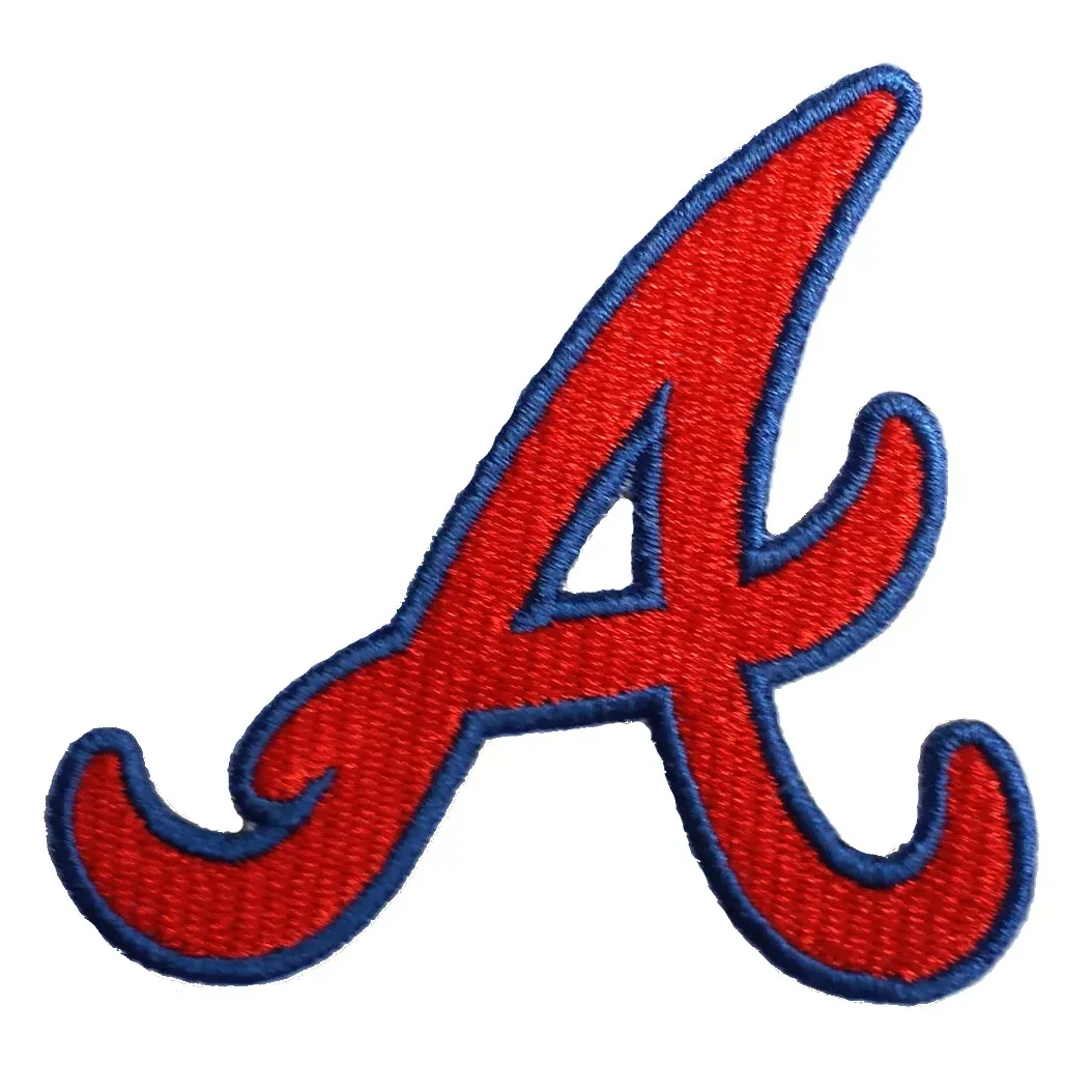 Atlanta Braves Red "A" Embroidered Iron-on Patch