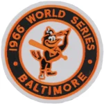 Baltimore Orioles 1966 World Series Championship Iron-on Patch