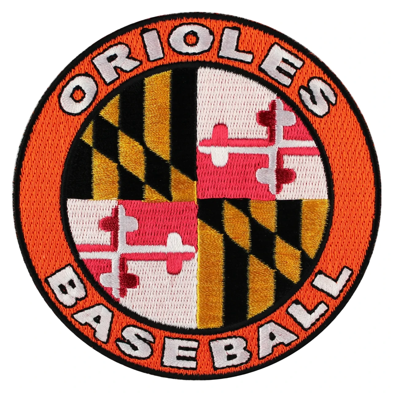 Baltimore Orioles Vintage 2009 Round Iron-on Patch