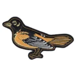 Baltimore Orioles Black Bird Team Logo Patch (1998-2008)