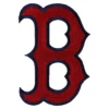 Boston Red Sox “B” Letter Logo Red Iron-on Patch