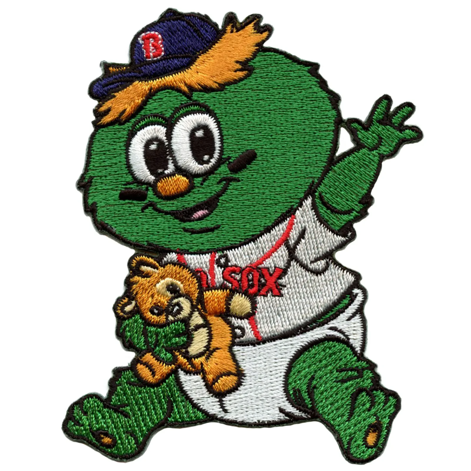 Boston Red Sox Baby Mascot Iron-on Patch