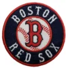 Boston Red Sox Circle Red Logo Iron-on Patch
