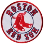 Boston Red Sox Secondary Round Logo Red Embroidery Patch