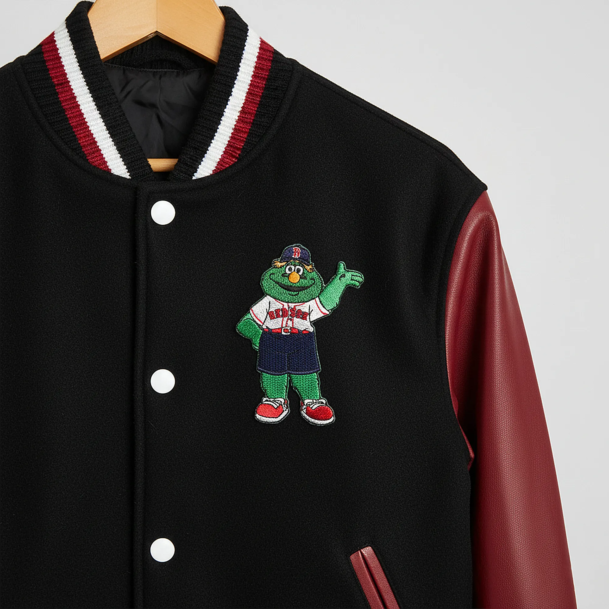 Boston red sox wally the green monster jacket patch