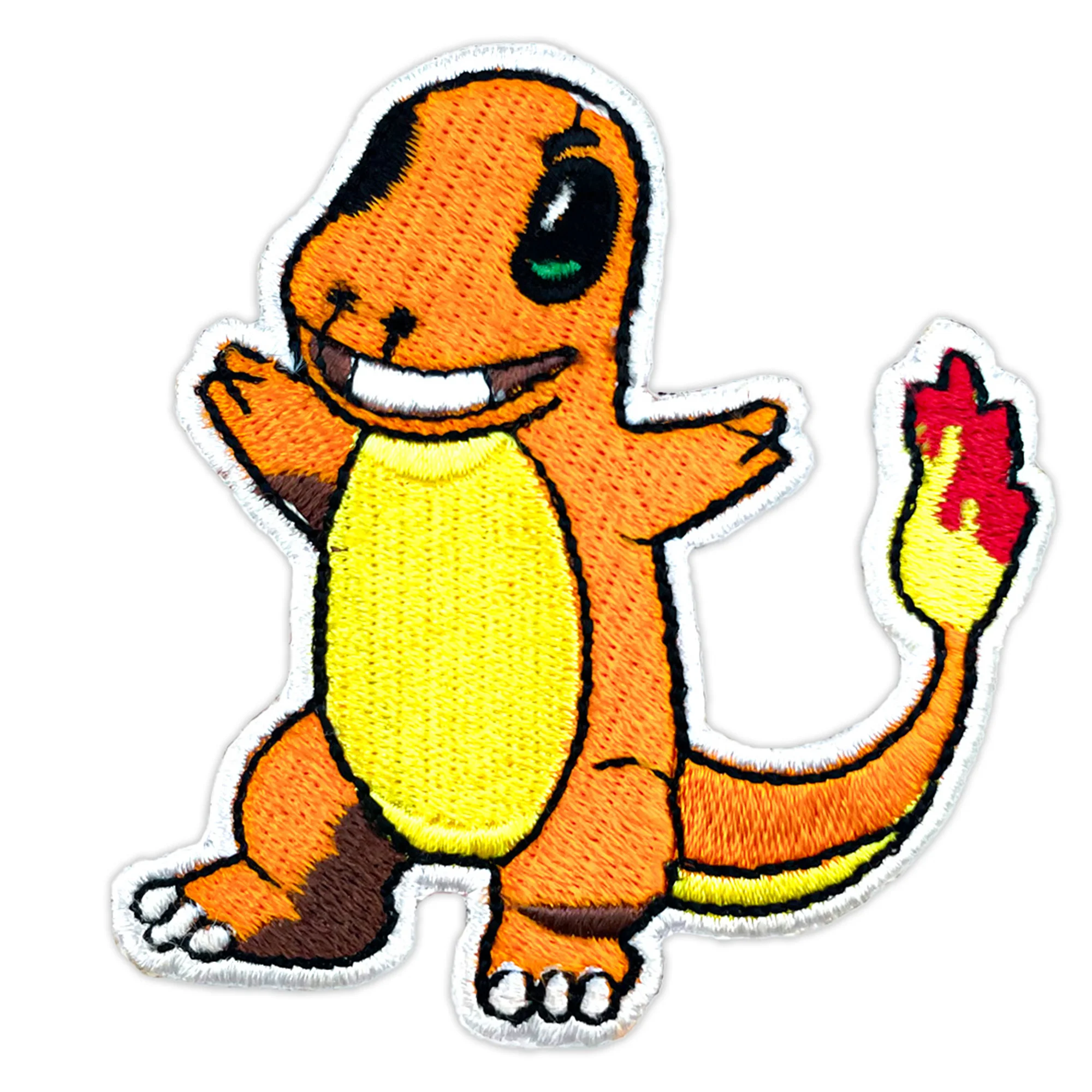 Charmander Pokemon Embroidered Iron on Patch