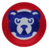 Chicago Cubs Cubbie Face 1980s Logo Iron-on Patch