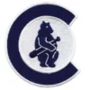 Chicago Cubs Vintage Bear Logo Blue/White Embroidery patch