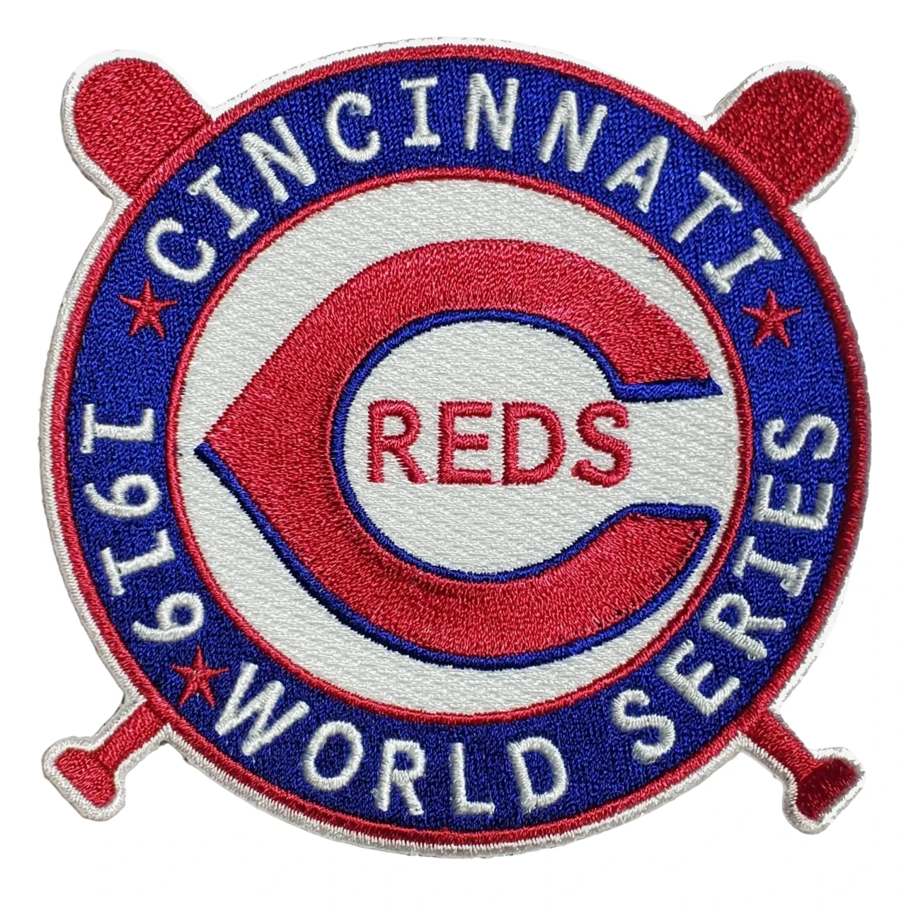 Cincinnati Reds 1919 World Series Round Iron-on Patch