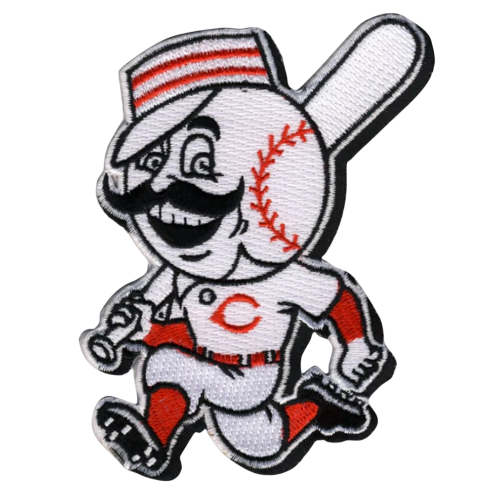 Cincinnati Reds 1919 Vintage Running Iron-on Patch