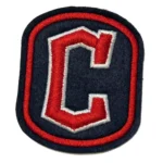 Cleveland Guardians C Logo Black Iron-on Patch