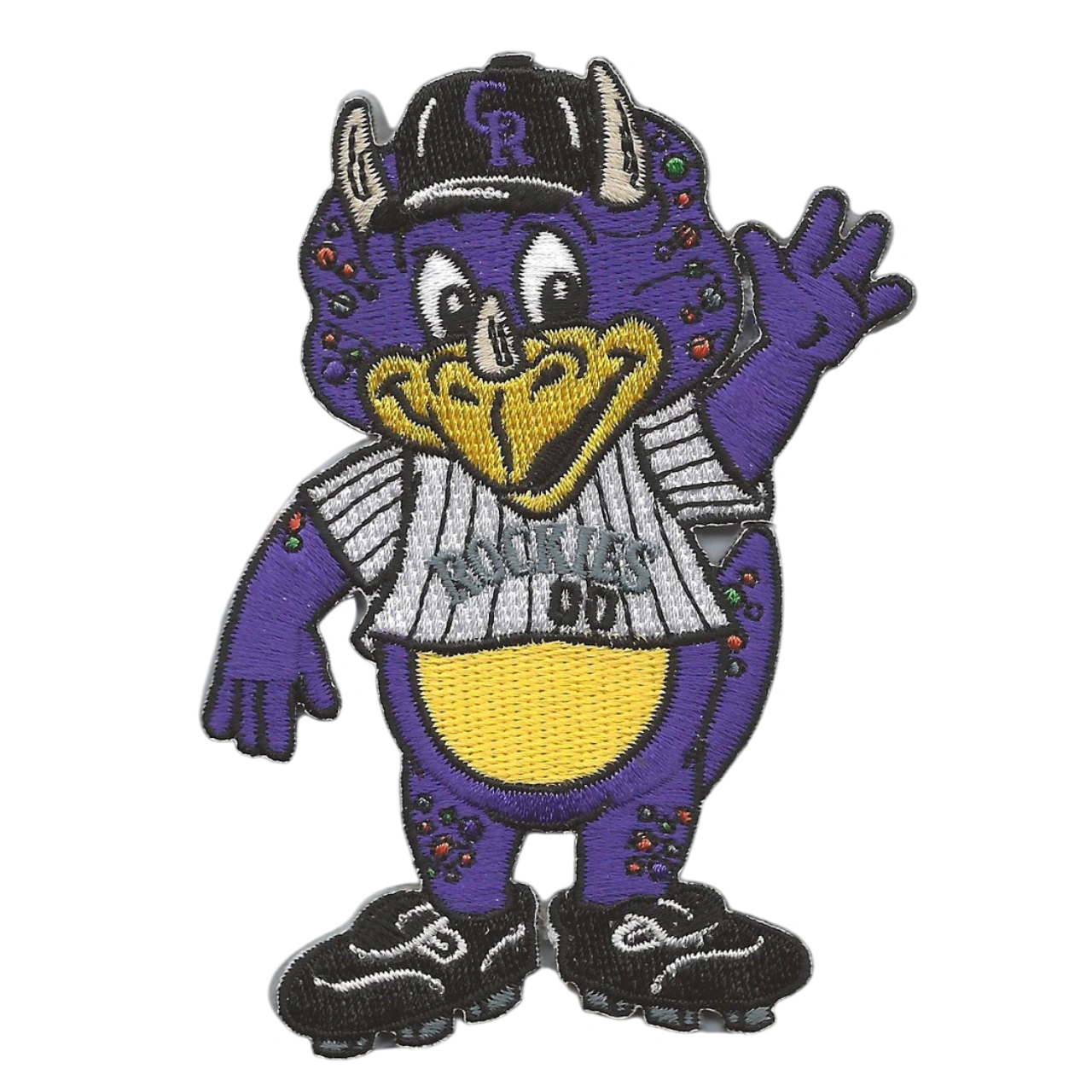 Colorado Rockies Mascot "Dinger" Embroidery Patch