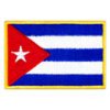 Cuba Country Flag Embroidered Iron-on Patch