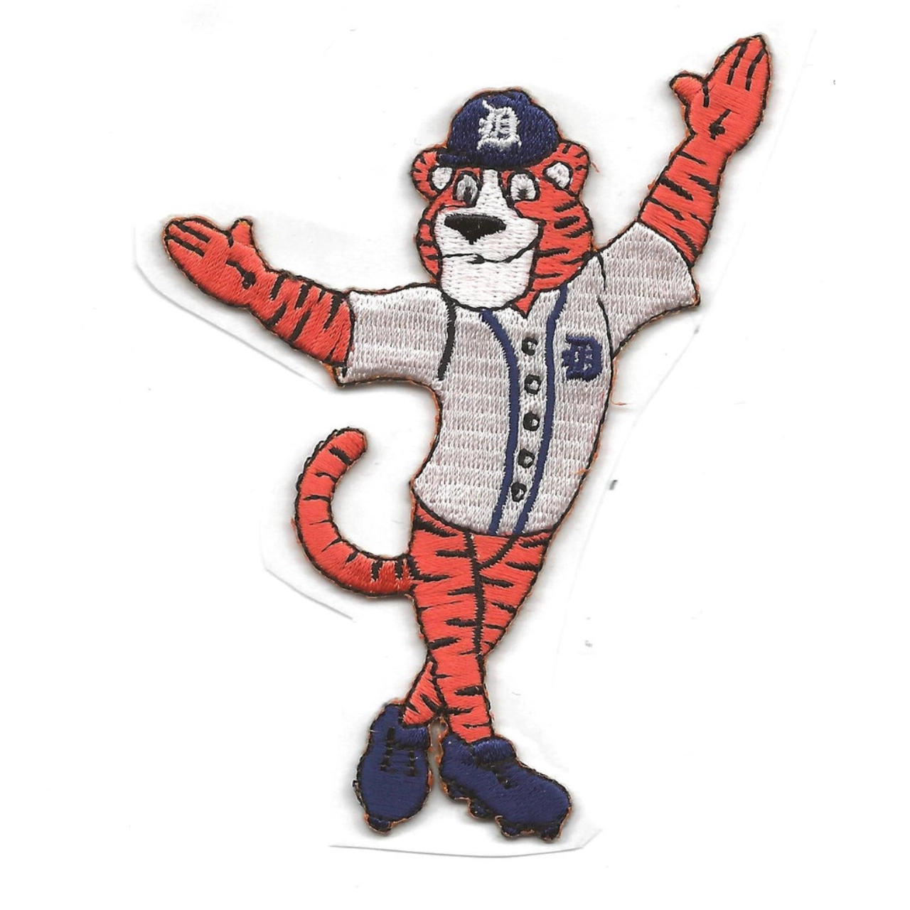 Detroit Tigers Mascot "Paws" Embroidery Patch