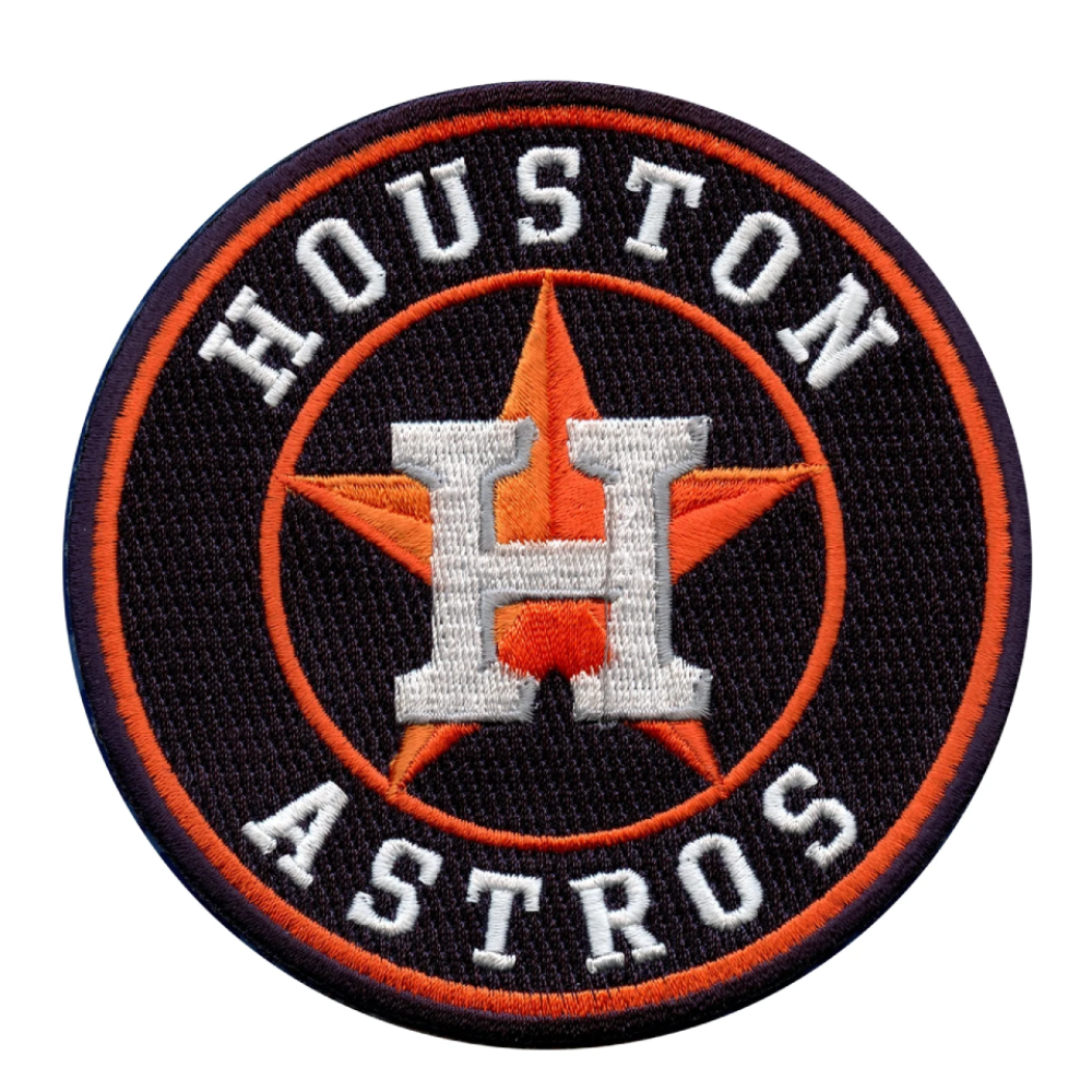 Houston Astros Round Star Logo Iron-on Patch