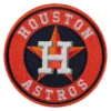 Houston Astros Round Logo Iron-on Patch
