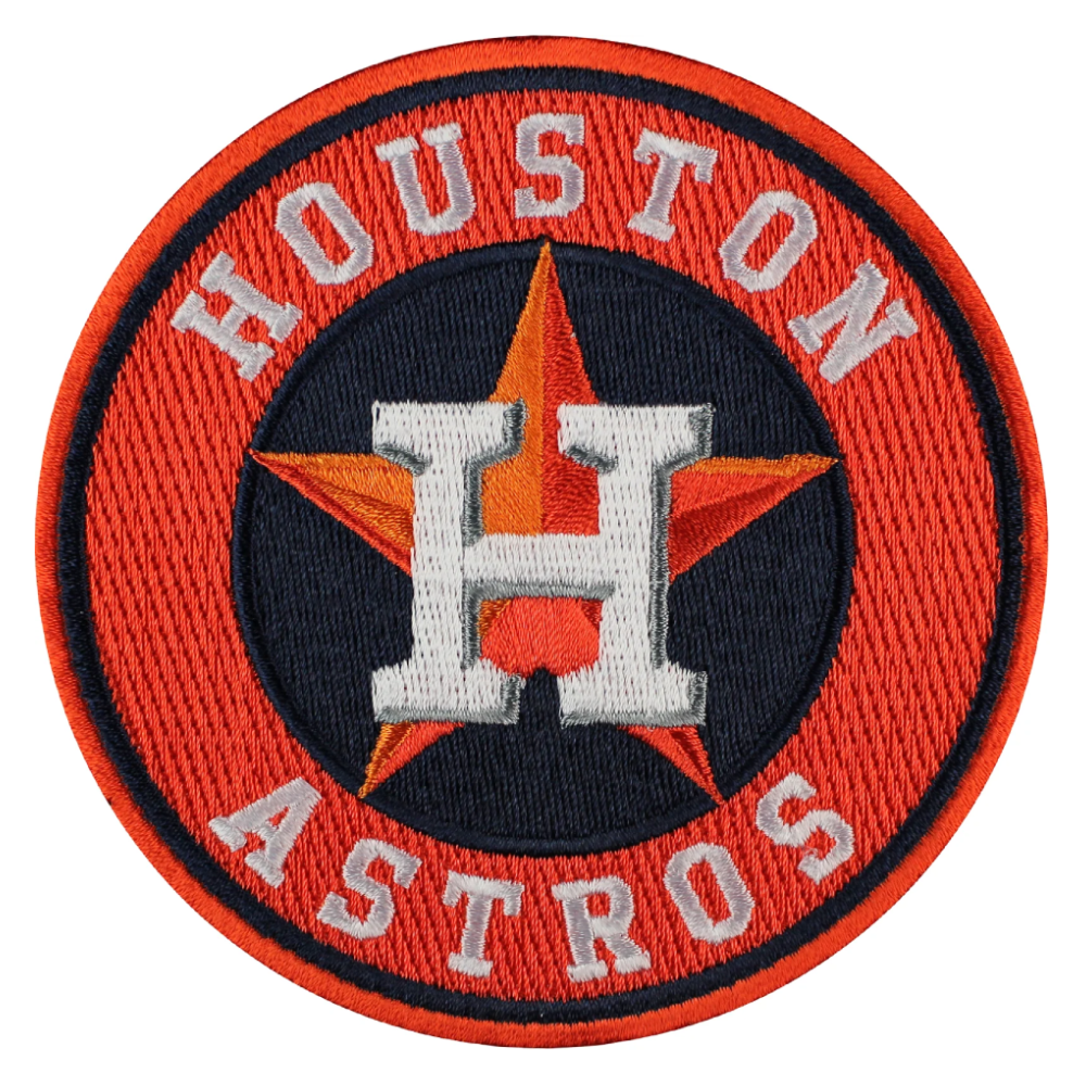 Houston Astros Round Logo Iron-on Patch