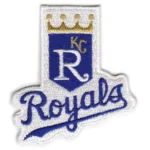 Kansas City Royals 1993-2001 Crown Logo Embroidery Iron-on Patch