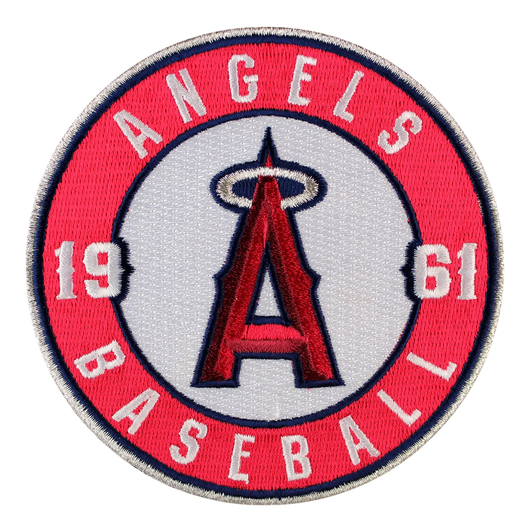 Los Angeles Angels Baseball Retro 1961 Logo Iron-on Patch