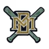 Milwaukee Brewers 1970 Logo Crossed Baseball Bats Patch