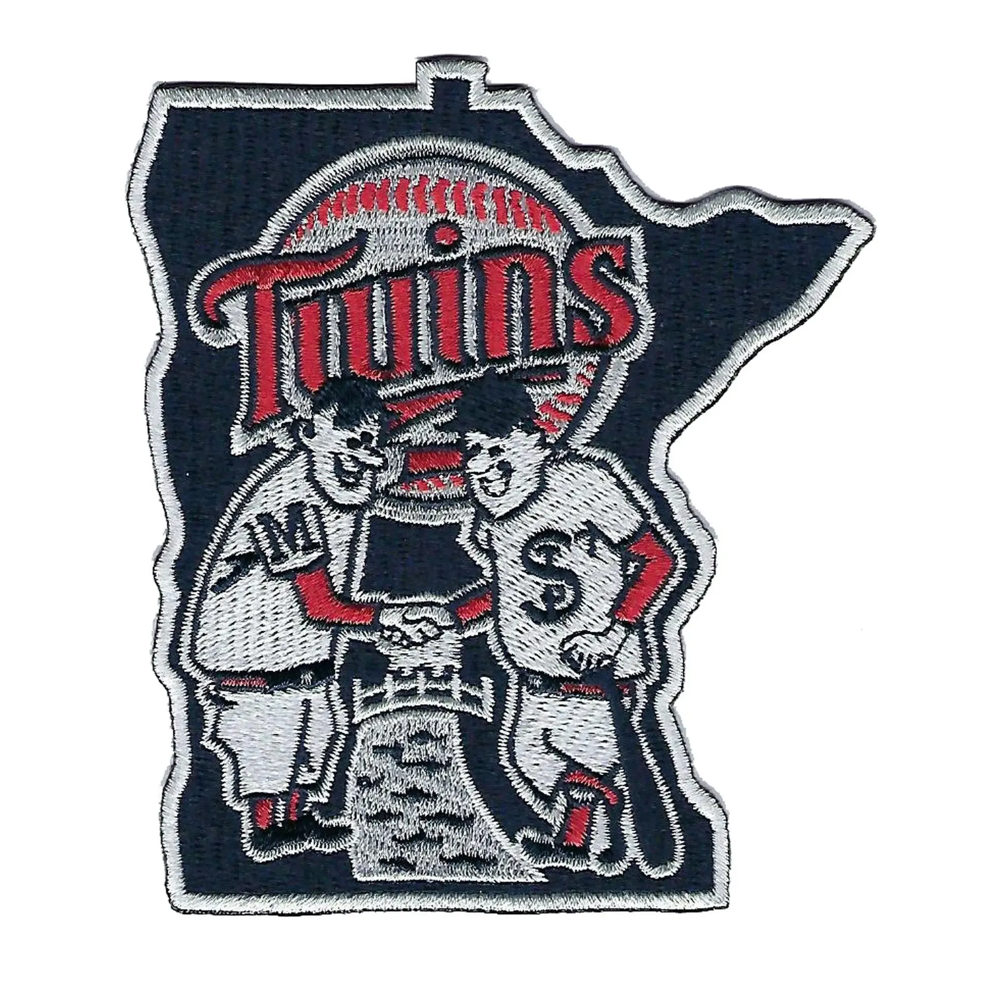 Minnesota Twins 2018 Stars & Stripes Vintage Iron-on Patch