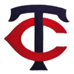 Minnesota Twins "TC" Vintage Navy Logo Iron-on Patch