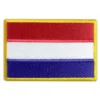Netherlands Country Flag Embroidered Iron-on Patch