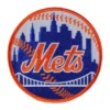 New York Mets City Skyline Vintage Iron-on Patch