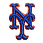 New York Mets Subway Series Blue Iron-on Patch