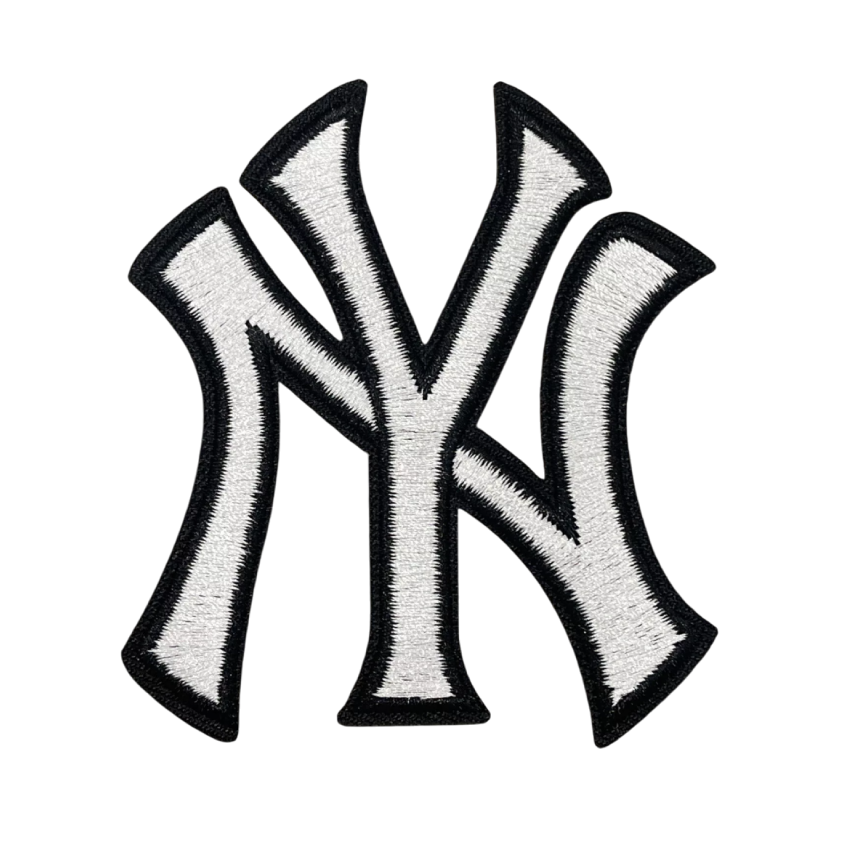 New York Yankees "NY" Logo Iron-on Patch
