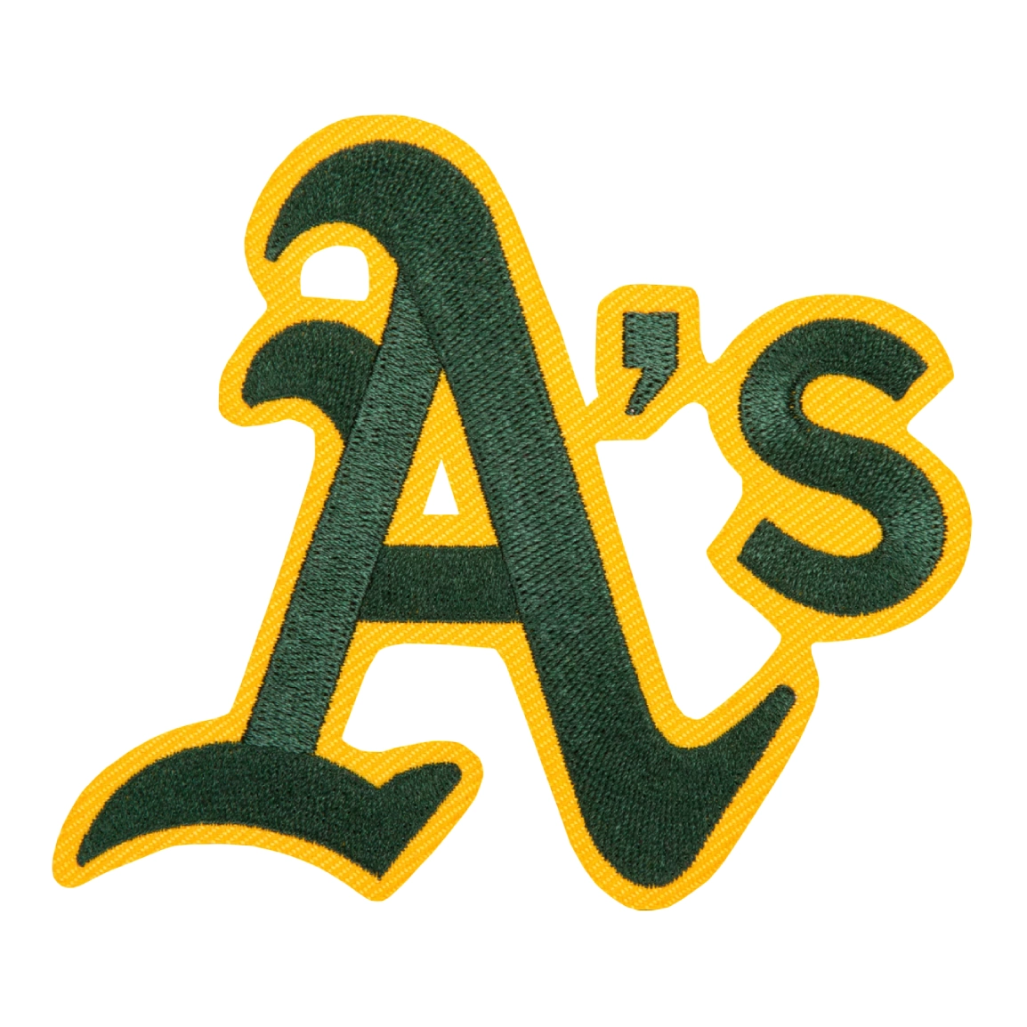 Oakland Athletics "A's" Logo Embroidery Iron-on Patch