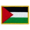 Palestine Country Flag Embroidered Iron-on Patch