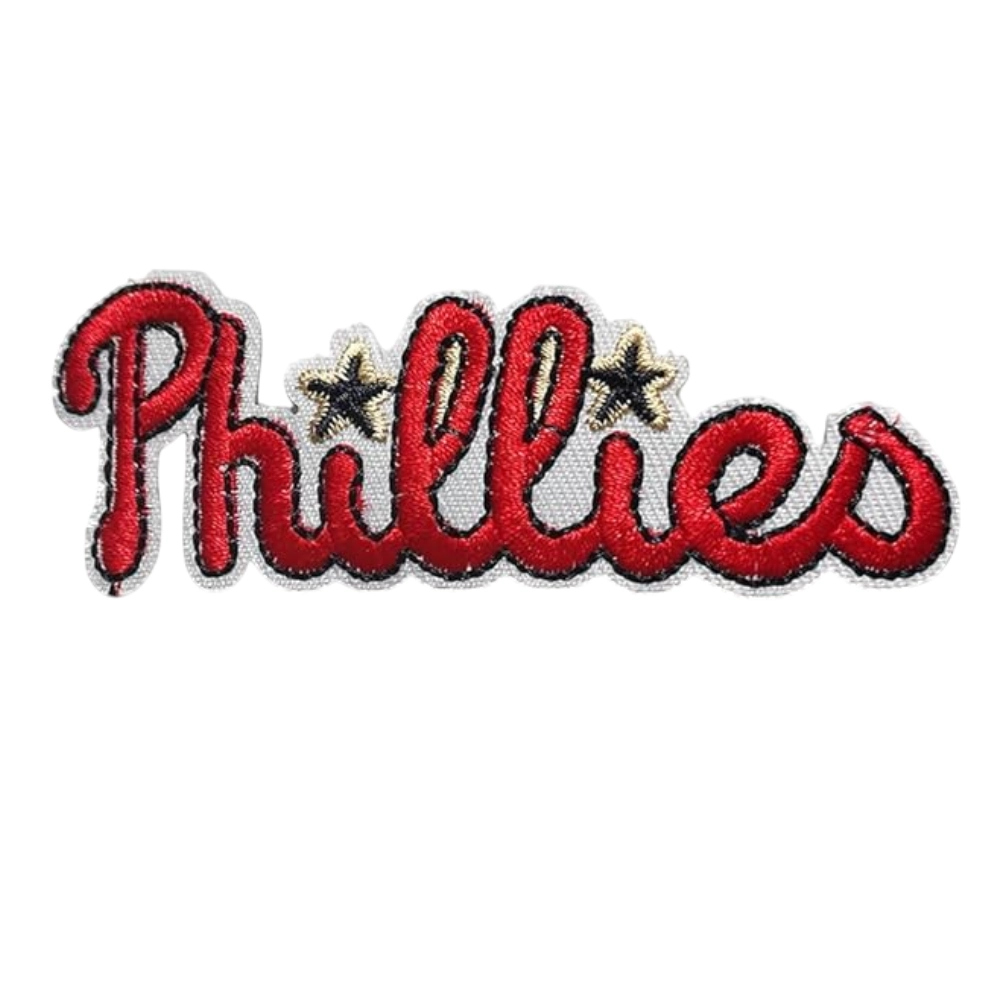 Philadelphia Phillies "Phillies" Text Logo Patch