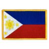 Philippines Country Flag Embroidered Iron-on Patch