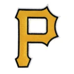 Pittsburgh Pirates "P" Logo Yellow Embroidery Iron-on Patch