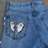 Pokemon Butterfree Jeans Back Pocket Patch