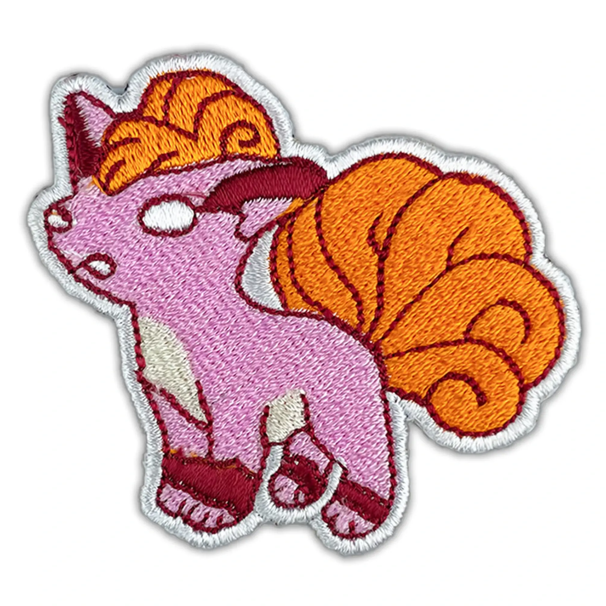 Pokemon Vulpix Embroidered Patch