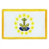 Rhode Island State Flag Embroidered Iron-on Patch