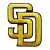 San Diego Padres SD Golden Embroidery Patch