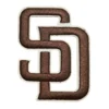 San Diego Padres "SD" Logo Embroidered Patch